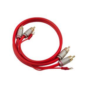 Межблочный кабель AurA RCA-3205 RED (0,5 м)