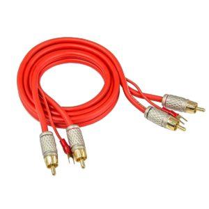 Межблочный кабель AurA RCA-3213 RED (1,0 м)
